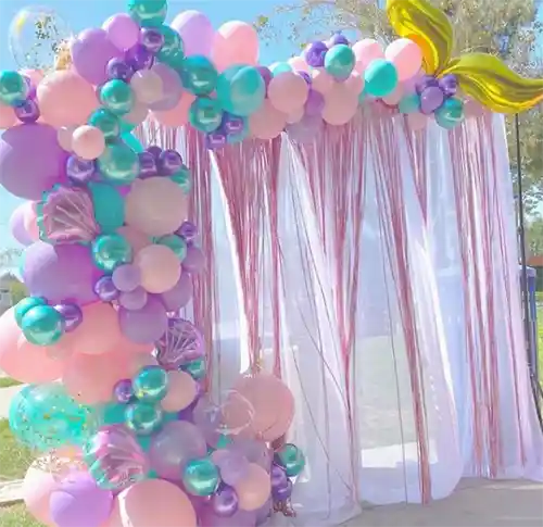 Imagen de decoraciones con globos